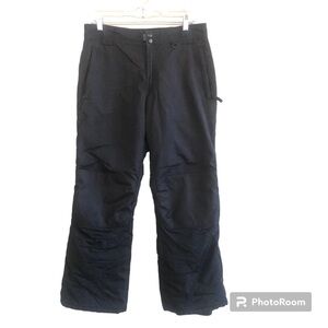 Slalom Women’s Black Ski/Snowboarding Snow Insulated Waterproof Pants Size M
